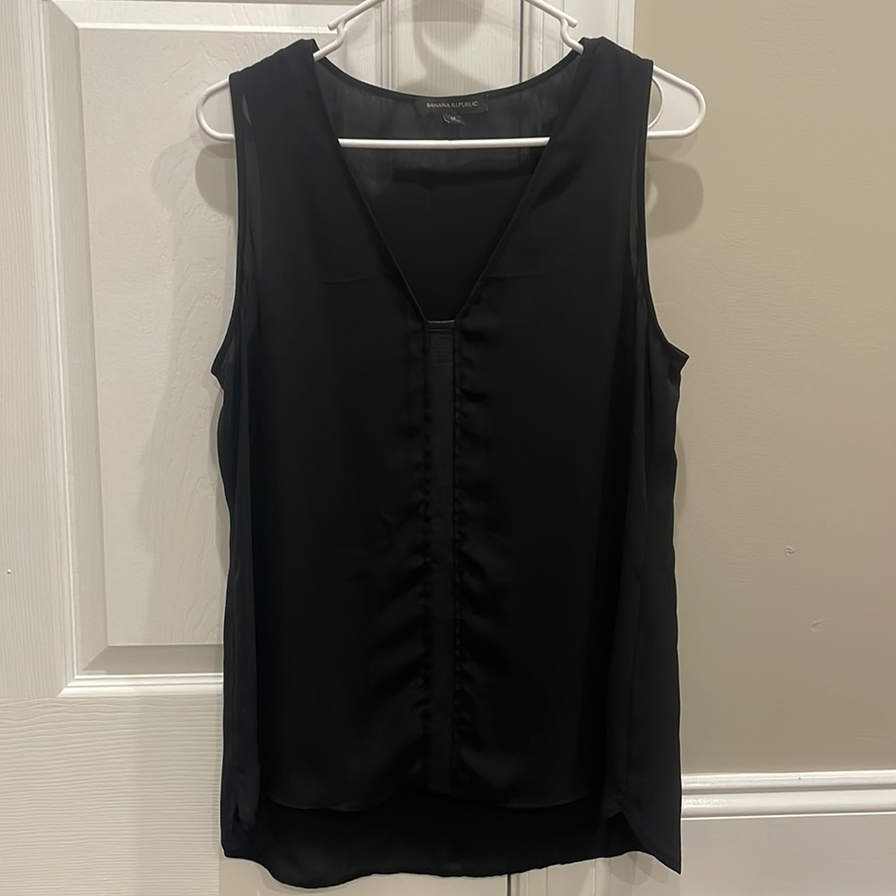 Banana Republic Black Sleeveless